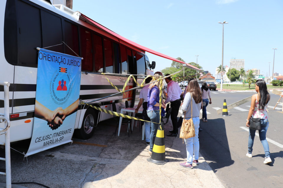 Prefeitura apoia Cejusc itinerante na antiga estação ferroviária