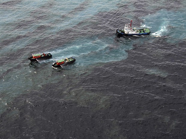 Derrame em operação no mar está sob investigação