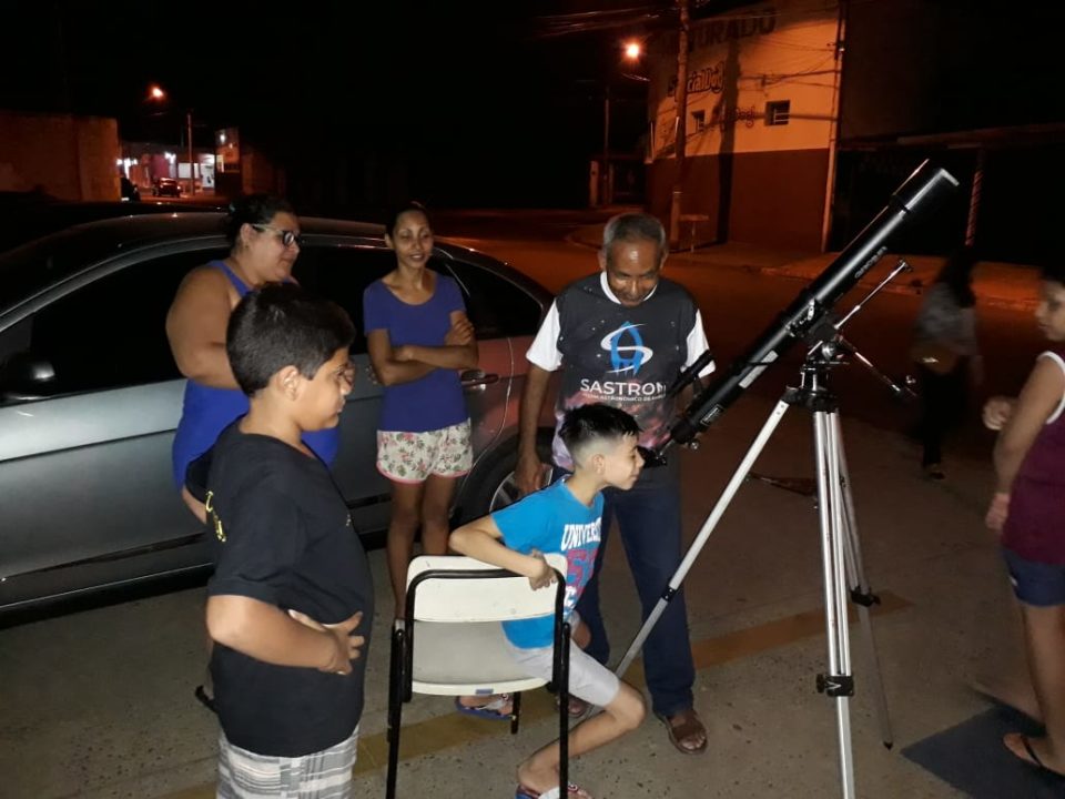 Cultura e Sastrom realizam exposição Astronômica na Biblioteca