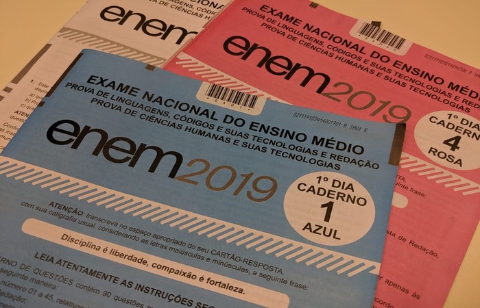 Inep divulga gabaritos e cadernos de questões do Enem 2019