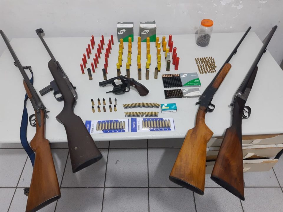 Marília registra redução em apreensão de armas em dez meses