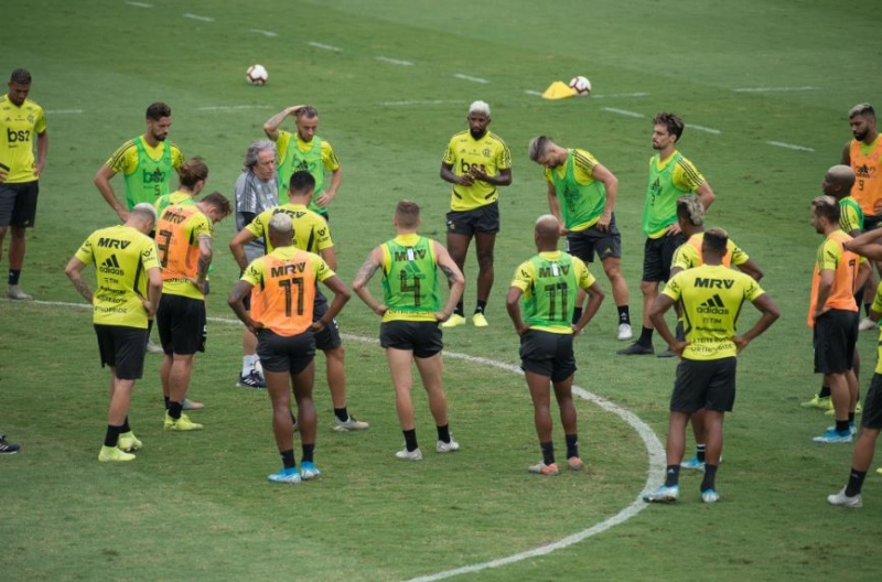 Flamengo faz último treino do Rio antes do Mundial