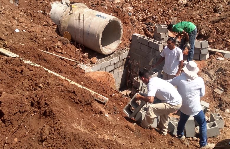 Prefeitura deve finalizar obra em galeria do Parque das Esmeraldas