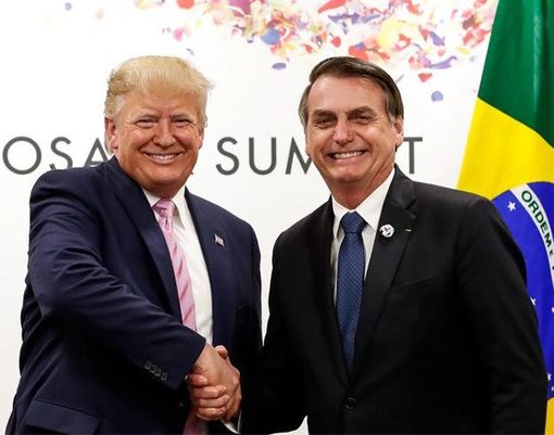 Bolsonaro comemora apoio dos EUA ao Brasil na OCDE