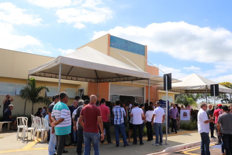 Prefeito Daniel Alonso inaugura USF Vida Nova Maracá