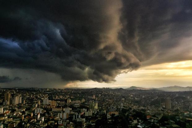 Volume de chuvas em BH é o maior dos últimos 110 anos