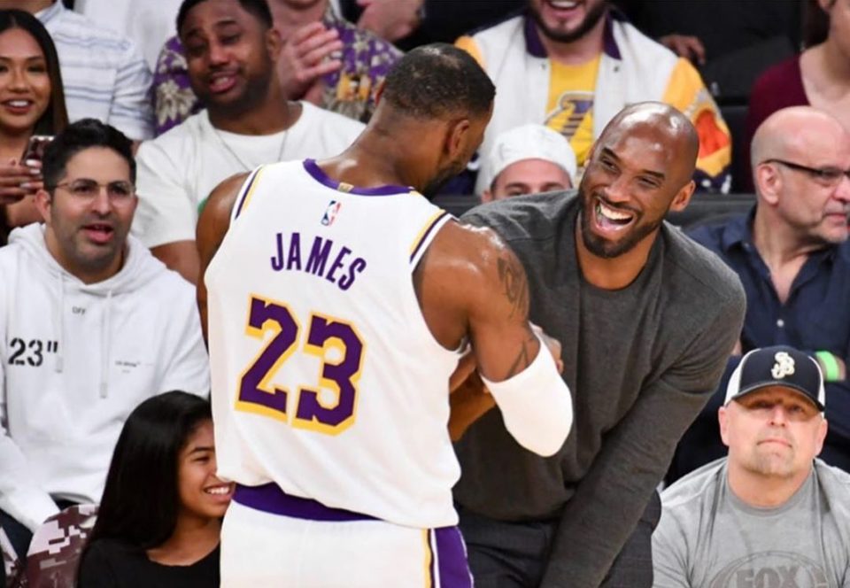 LeBron James se despede de Kobe Bryant: ‘Eu te amo’