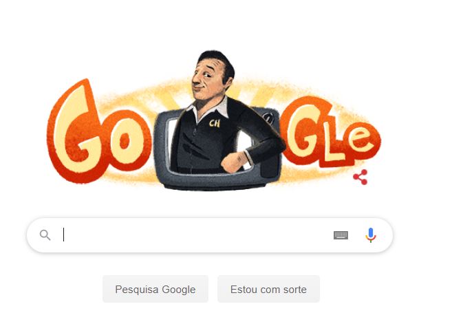 Roberto Bolaños, criador de Chaves, ganha homenagem do Google