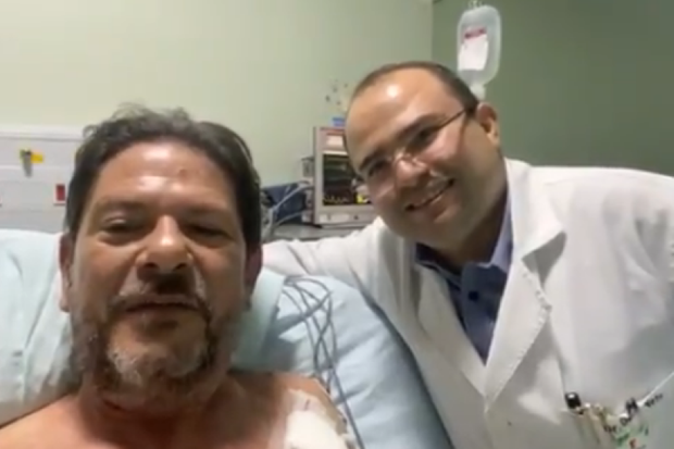 Cid Gomes teve lesão pulmonar e não há previsão de alta