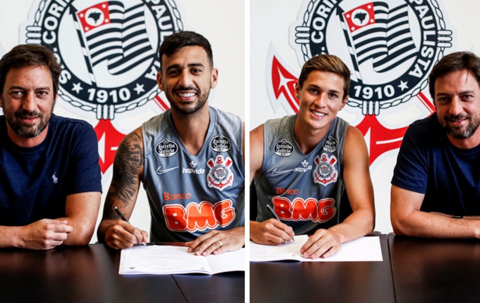 Corinthians prorroga os contratos de Camacho e Mateus Vital