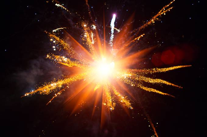 Fogo de artifício bate recorde como o maior do mundo