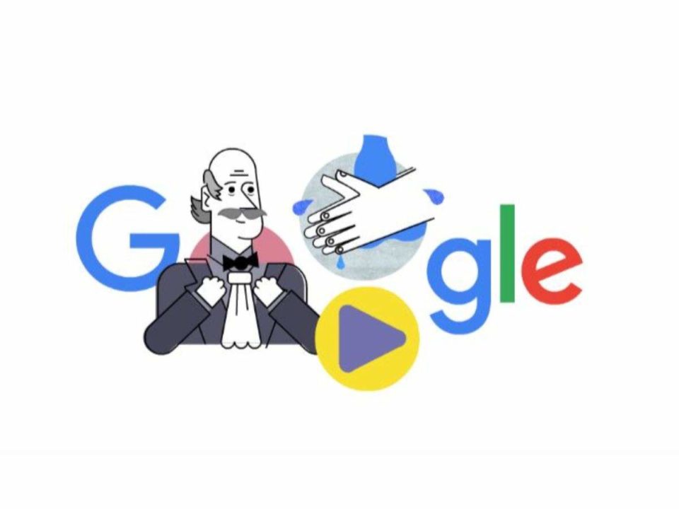 Google cria doodle com hábitos de higiene