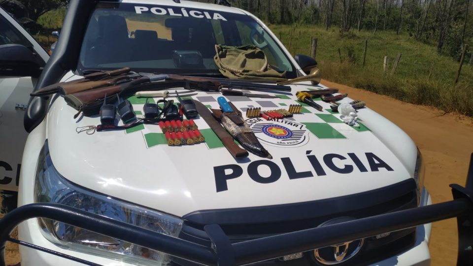 Polícia Ambiental flagra grupo de caçadores em Echaporã