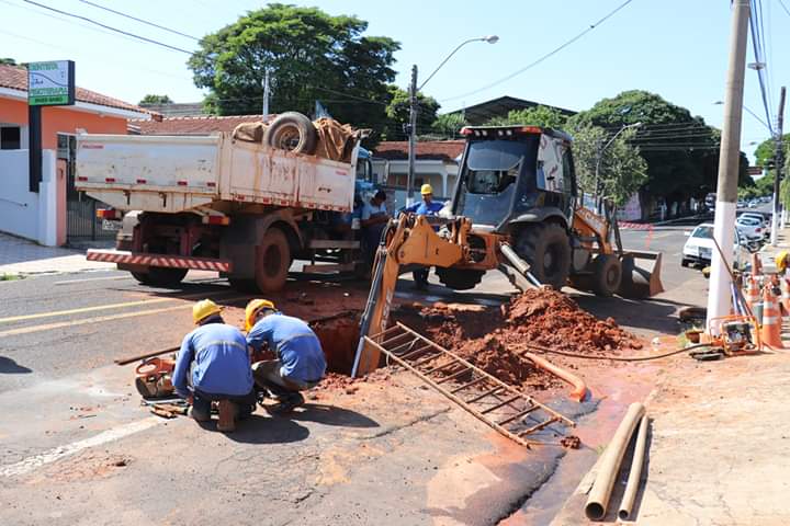 Quebra de rede deixa parte da zona Sul sem água