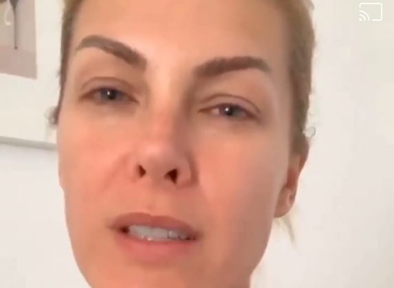 Ana Hickmann se isola com sintomas de coronavírus