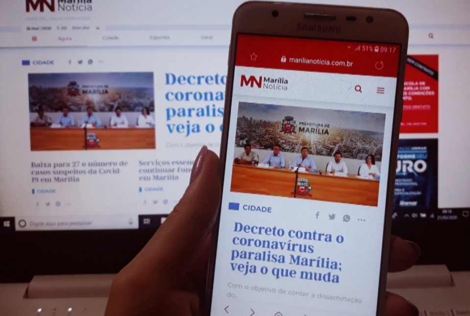 Coronavírus: imprensa é a fonte de informação mais confiável