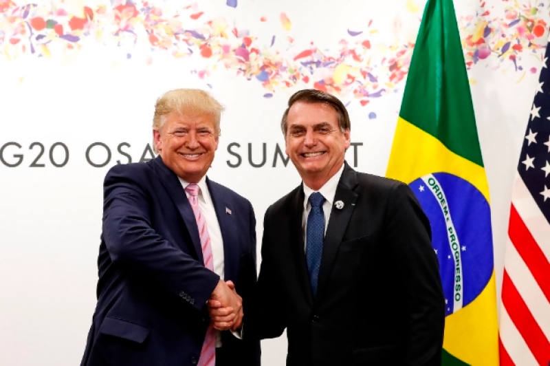 Trump e Bolsonaro se encontrarão em resort na Flórida