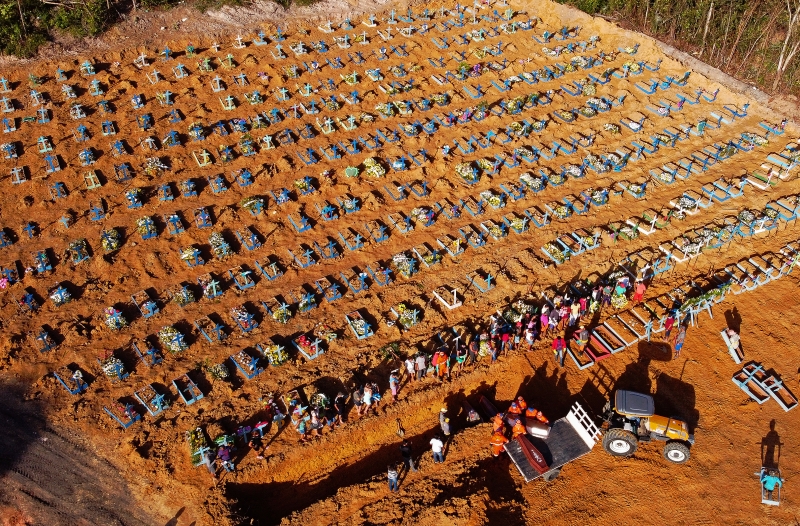 Confirmação de óbitos por Covid-19 demoram até um mês