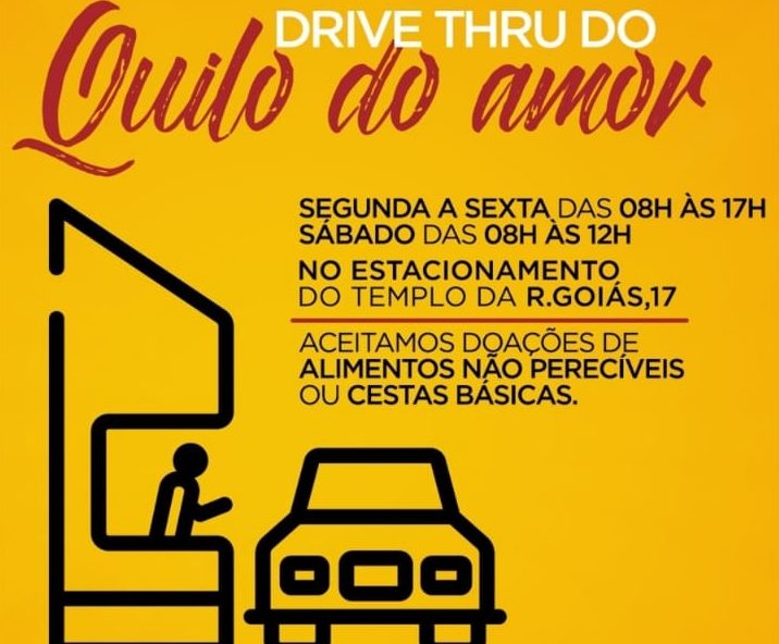 PIB Marília retoma ‘Quilo do Amor’ em sistema drive thru