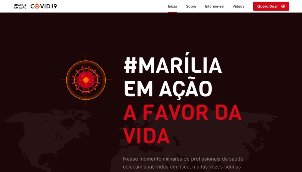 ‘Marília em Ação’ busca arrecadar R$ 2 milhões contra o Covid-19