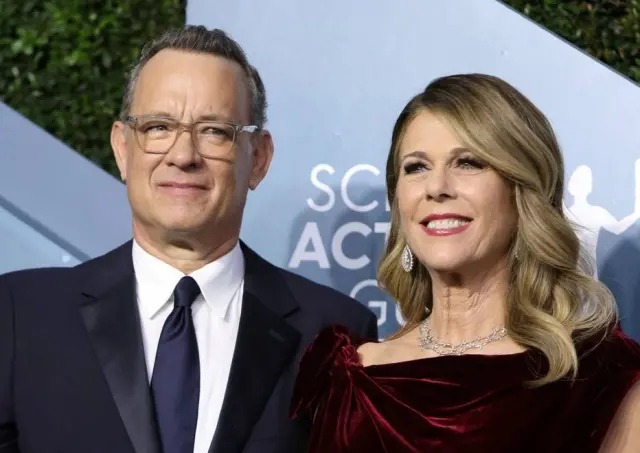 Tom Hanks e esposa doam sangue para pesquisa