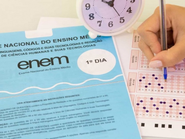 Com adiamento, prova do Enem pode ser reduzido a 1 dia