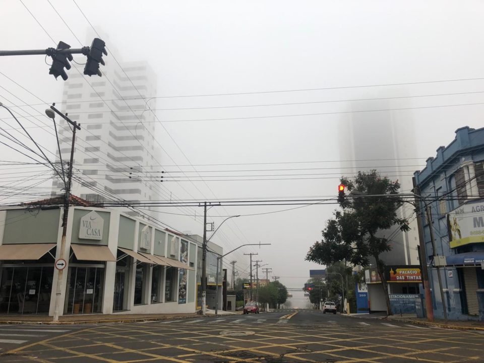 Marília recebe alerta do INMet sobre queda na temperatura