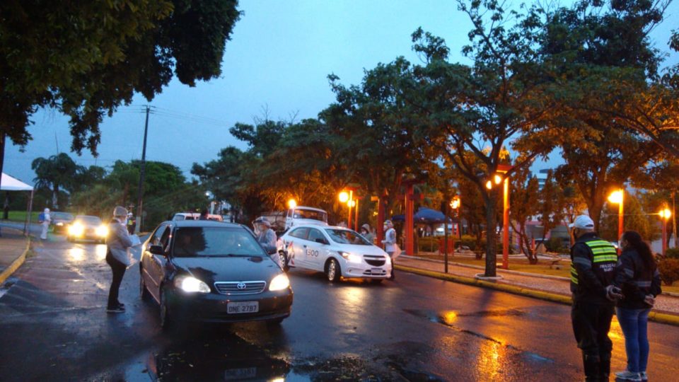 Prefeitura de Tupã faz barreira sanitária em entrada da cidade