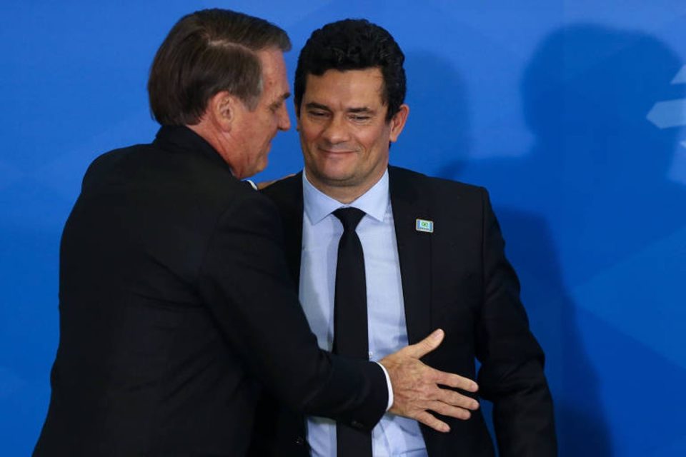 Bolsonaro: Lamento que final da carreira de Moro seja desta forma