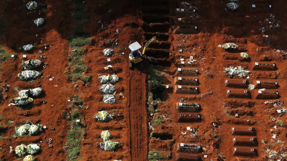 Estado de São Paulo tem 5.363 mortes por covid-19