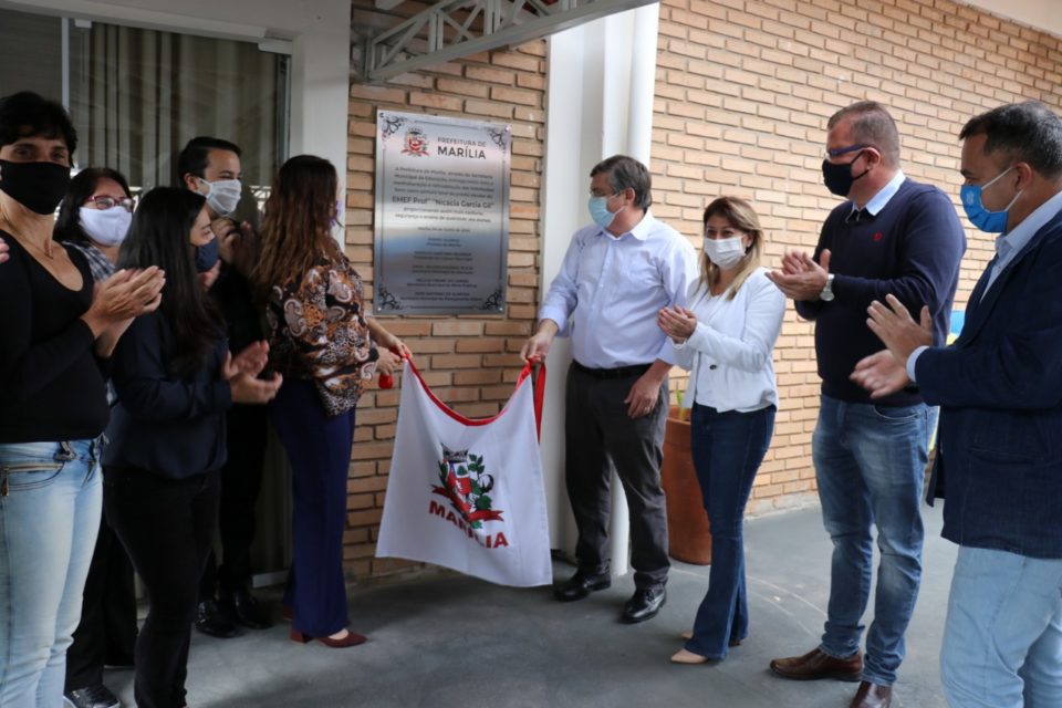 Prefeitura entrega reforma em escola na zona Sul de Marília