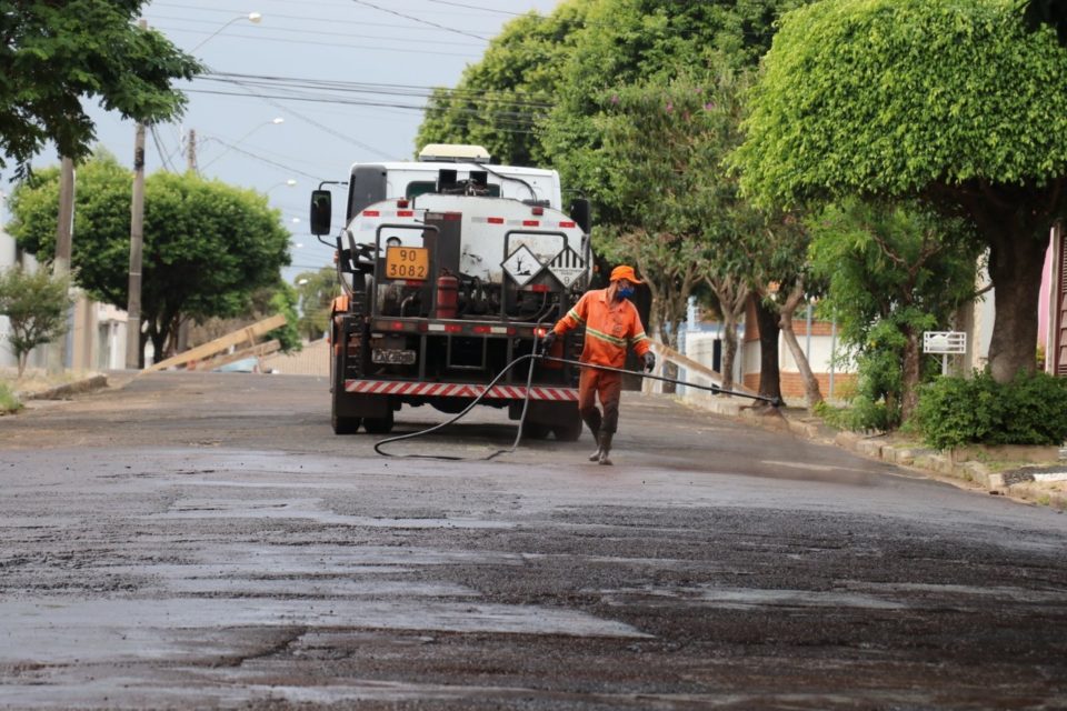 Prefeitura segue com recape na zona Leste de Marília