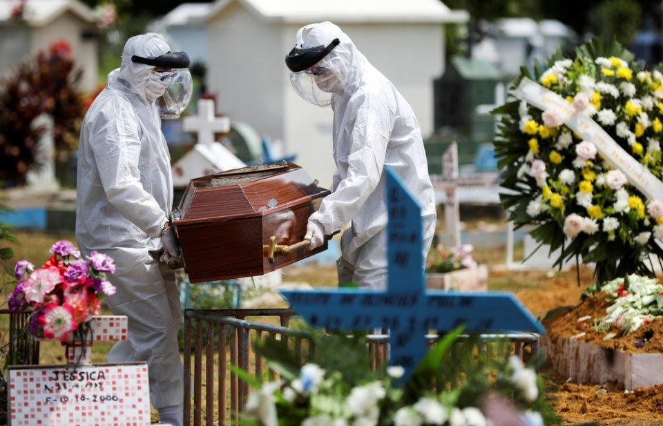 Brasil ultrapassa a marca de 80 mil mortes por coronavírus