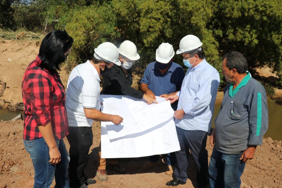 Reconstrução da ponte do “Ricardão” segue em ritmo acelerado