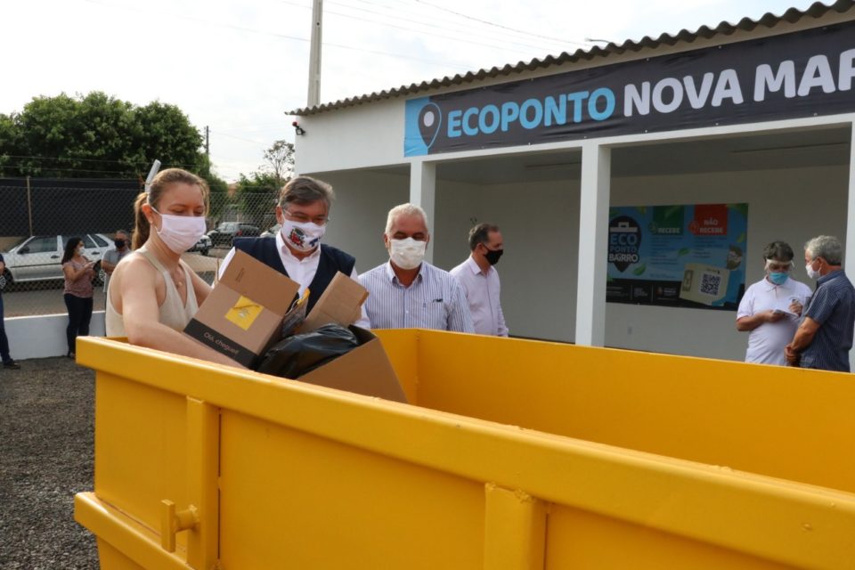 Primeiro Ecoponto de Marília é inaugurado na zona Sul da cidade