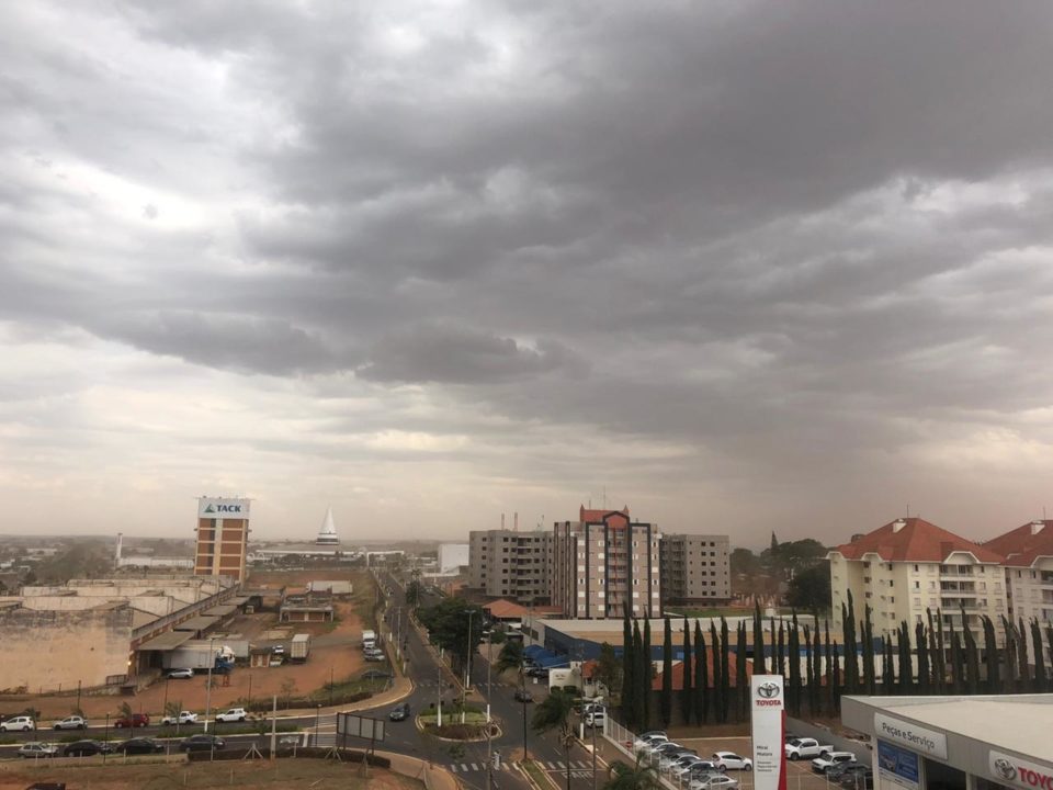 Tempo muda e final de semana deve ser chuvoso em Marília