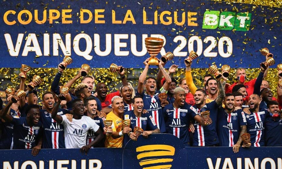 PSG vence Lyon nos pênaltis e conquista Copa da Liga Francesa