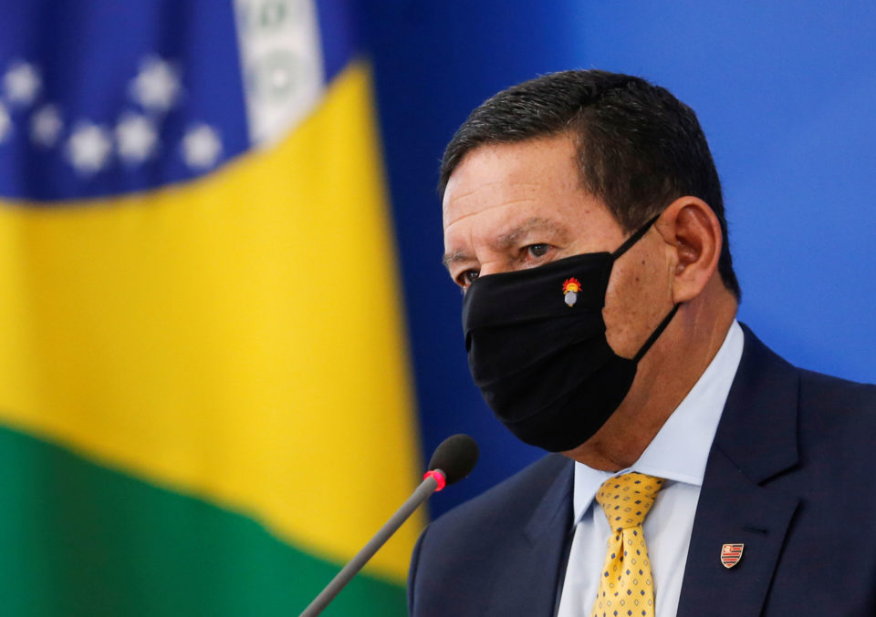 Queda do PIB ‘já estava na conta’, diz Hamilton Mourão