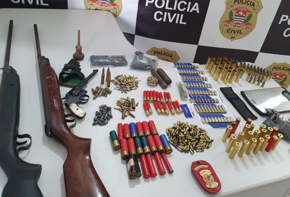 Flagrantes com arma reduzem 52% em Marília