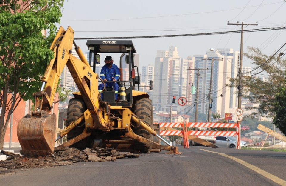 Prefeitura faz recapeamento na zona Sul e Santa Antonieta