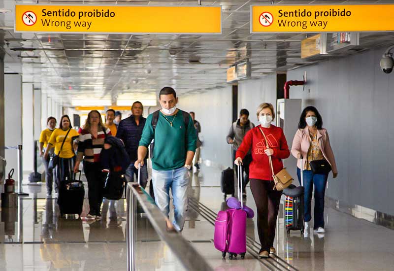 Governo libera entrada de estrangeiros nos aeroportos