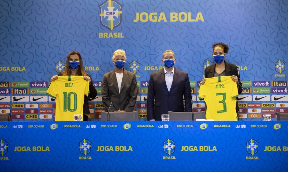 CBF anuncia diárias iguais a homens e mulheres