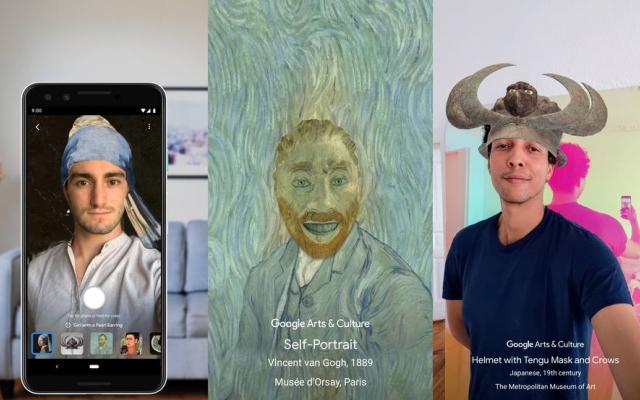 App do Google transforma o seu rosto em obras de arte