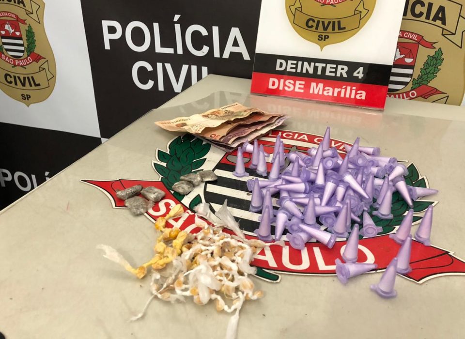 Dise prende rapaz com entorpecentes na Vila Barros