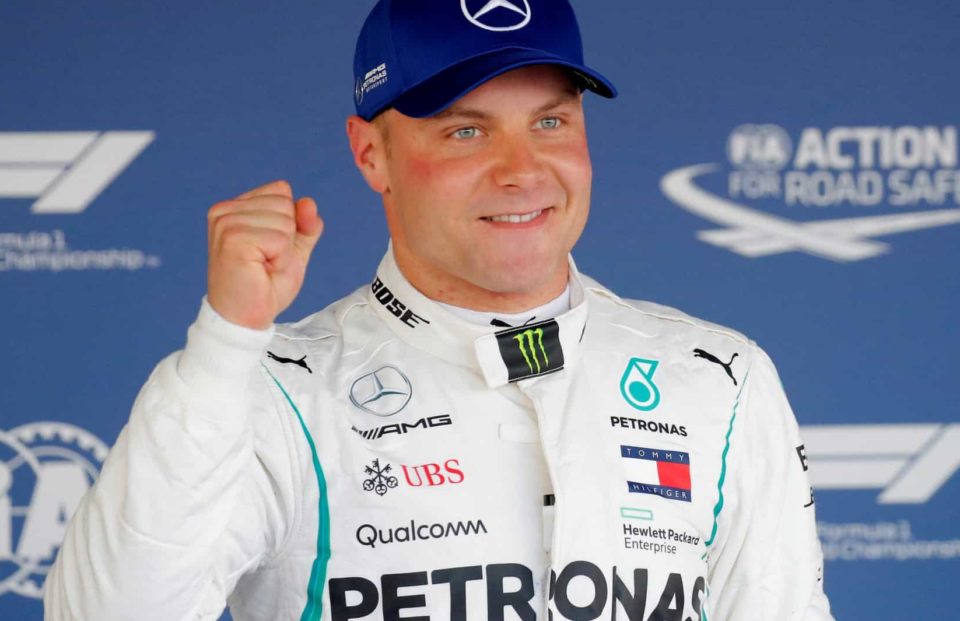 Bottas lidera único treino livre do GP de Eifel