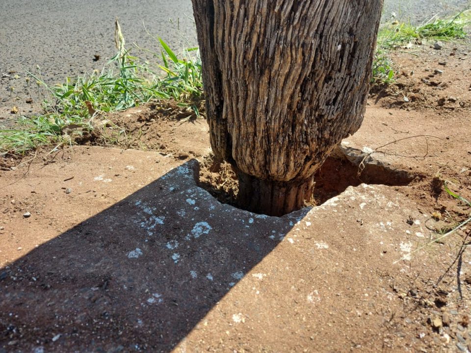 Postes precários da CPFL preocupam moradores