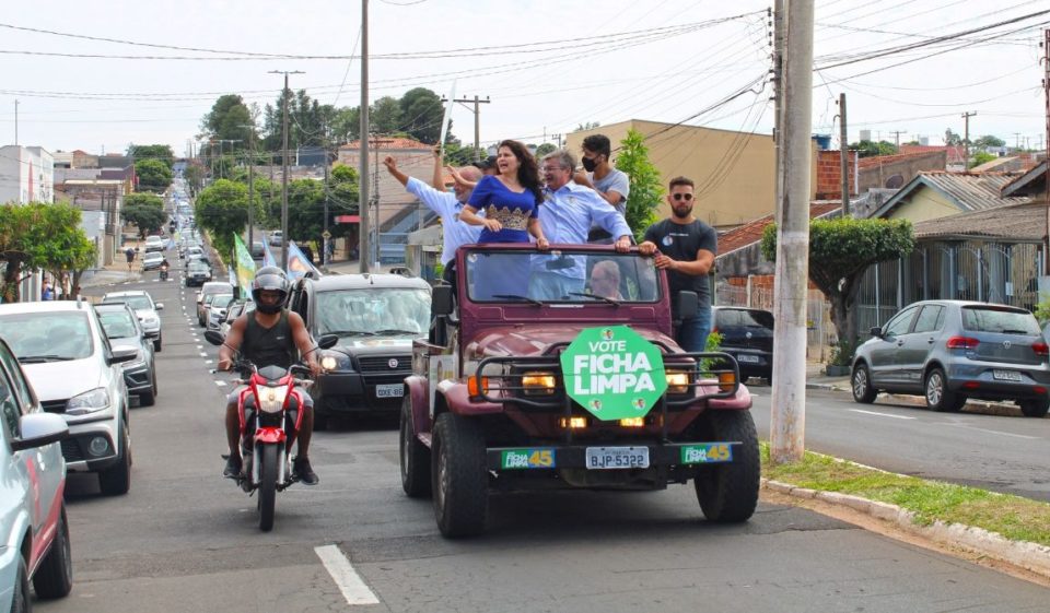 Daniel Alonso percorre Marília em carreata com grande apoio