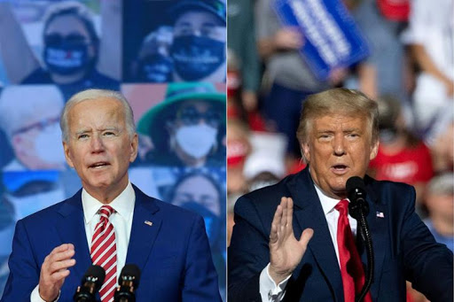 Disputa entre Biden e Trump provoca mobilização histórica