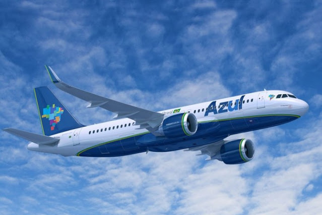 Azul oferece pagamento de passagens com o PIX no seu site