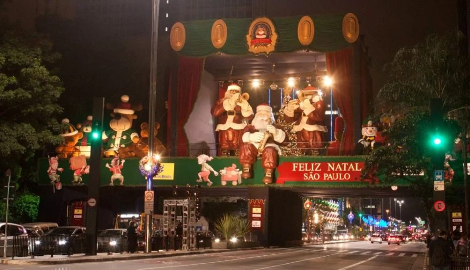 Programação de Natal para adultos e crianças em SP